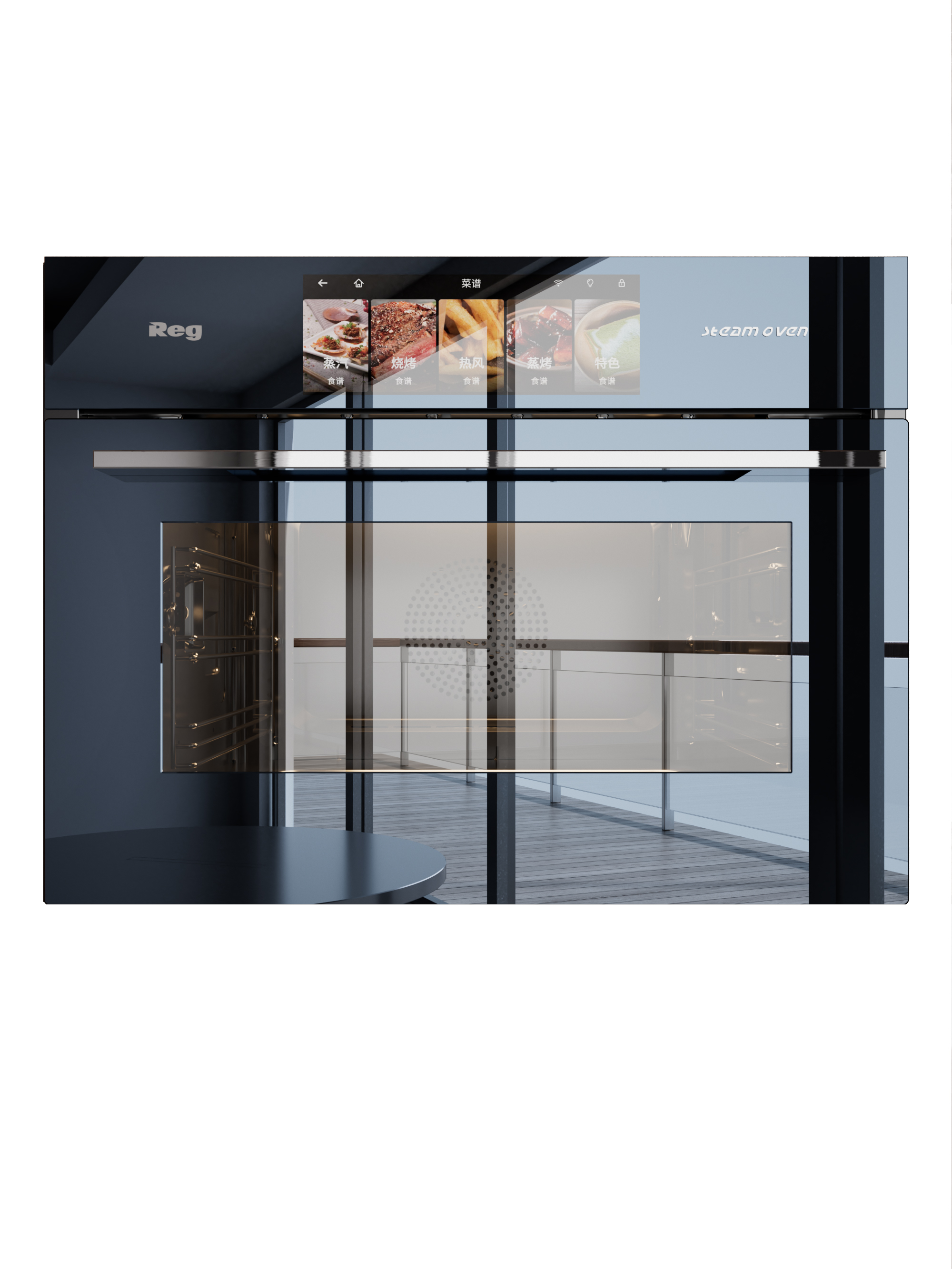 F02PLUS嵌入式蒸烤箱